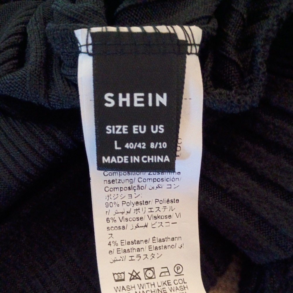 Black Zip Up Sweater Hoodie - Picture 3 of 3